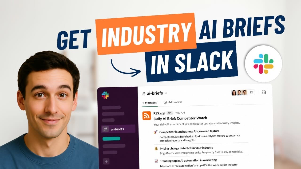 Turn Industry News into Daily Slack Briefs with AI