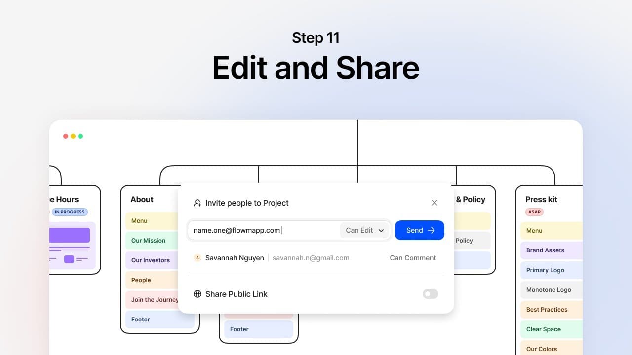 Step 11: Edit and Share