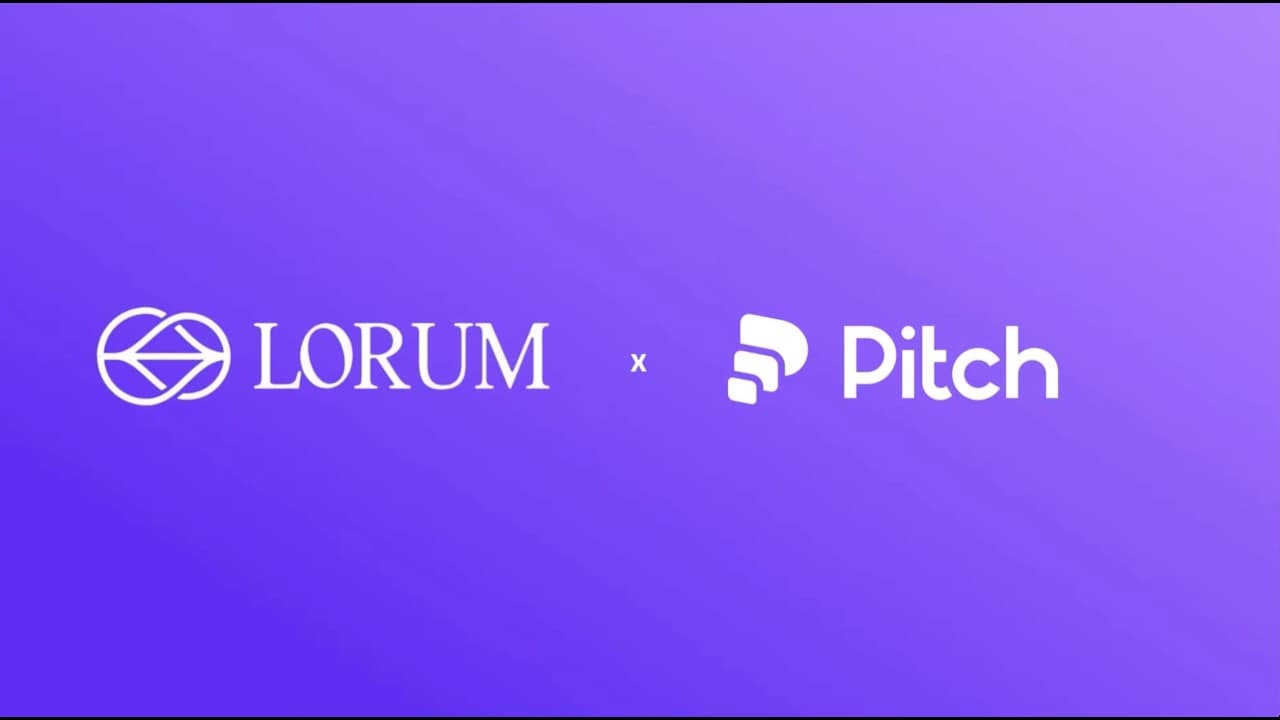 Lorum x Pitch | Scaling credibility with great decks