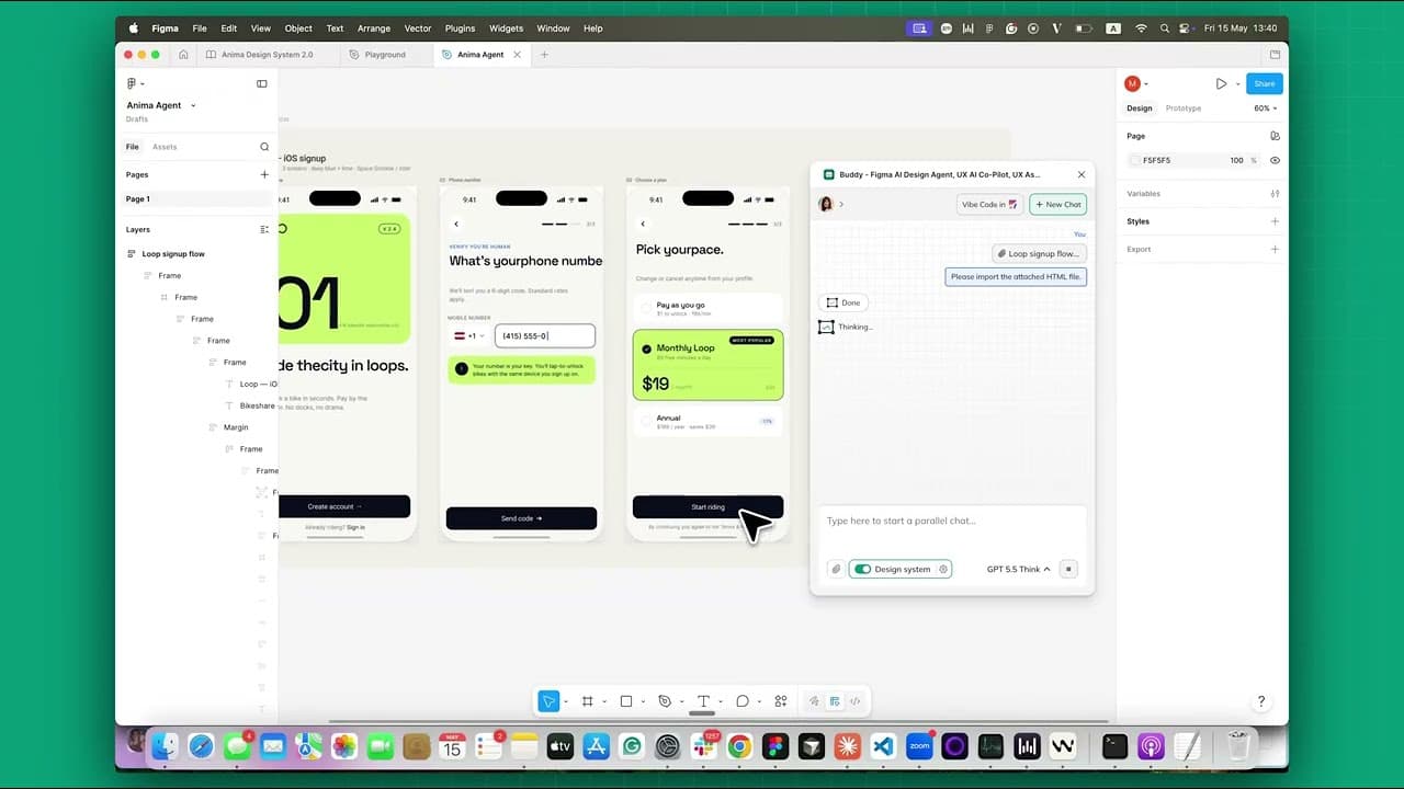 How to move from Claude Designs to Figma (with Buddy by Anima)