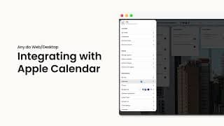 Sync Your Apple Calendar with Any.do | Web | Desktop