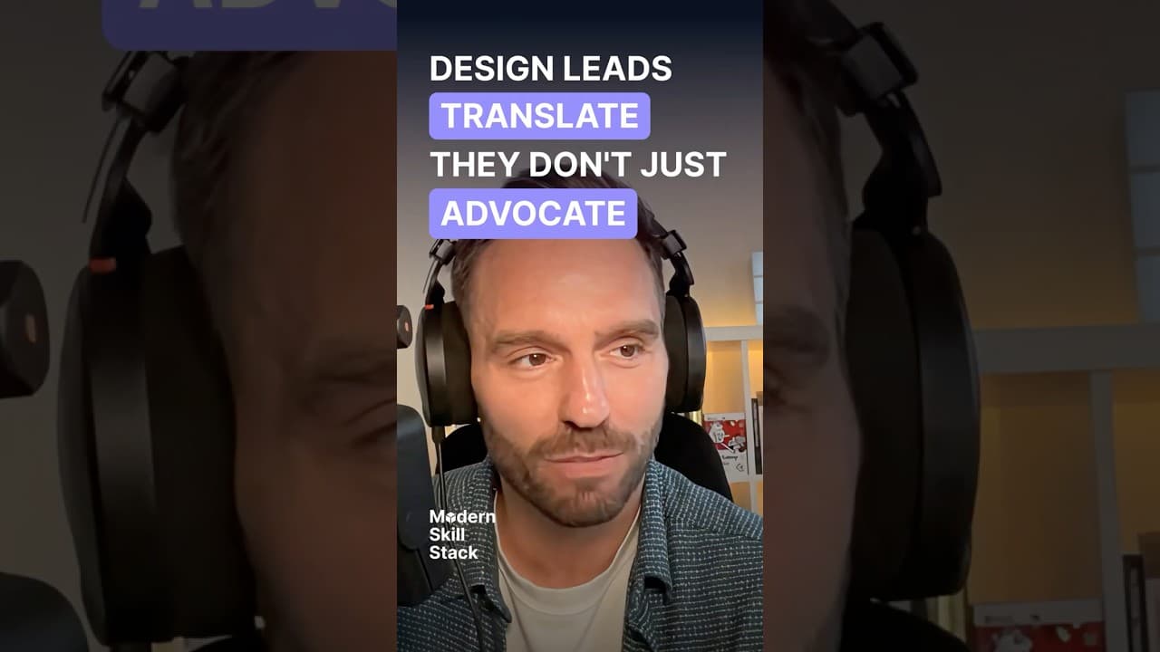 FROM ADVOCATE TO TRANSLATOR: WHAT GREAT UX DESIGN LEADS ACTUALLY DO