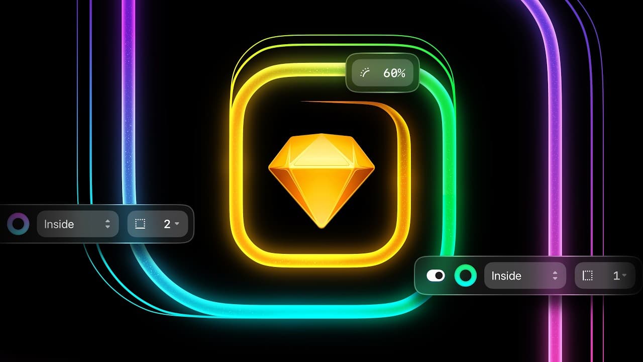 New in Sketch: Selection colors, better corners, independent corners, and so much more