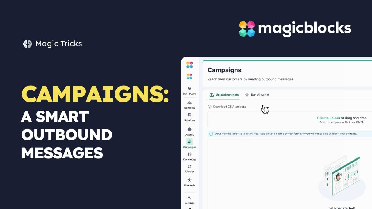 Configure Your First SMS Campaign with MagicBlocks