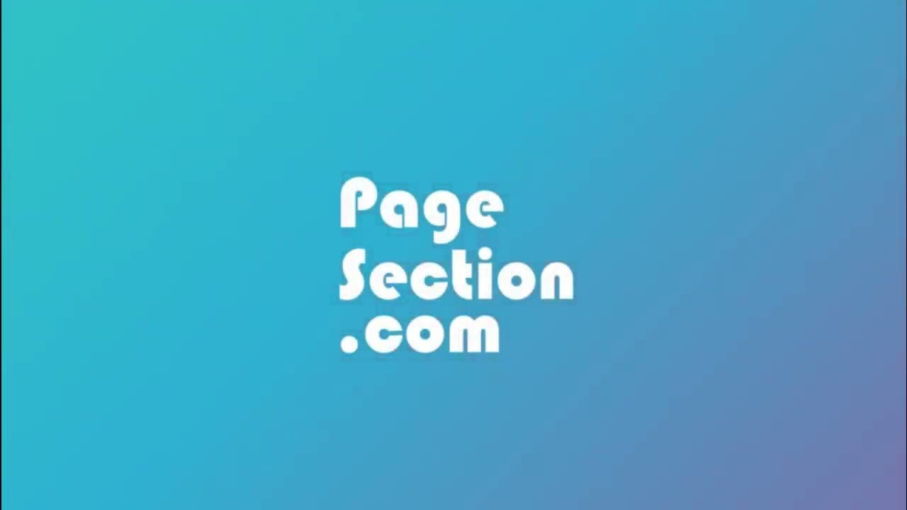 Upload files & create online links using pagesection.com (tutorial)