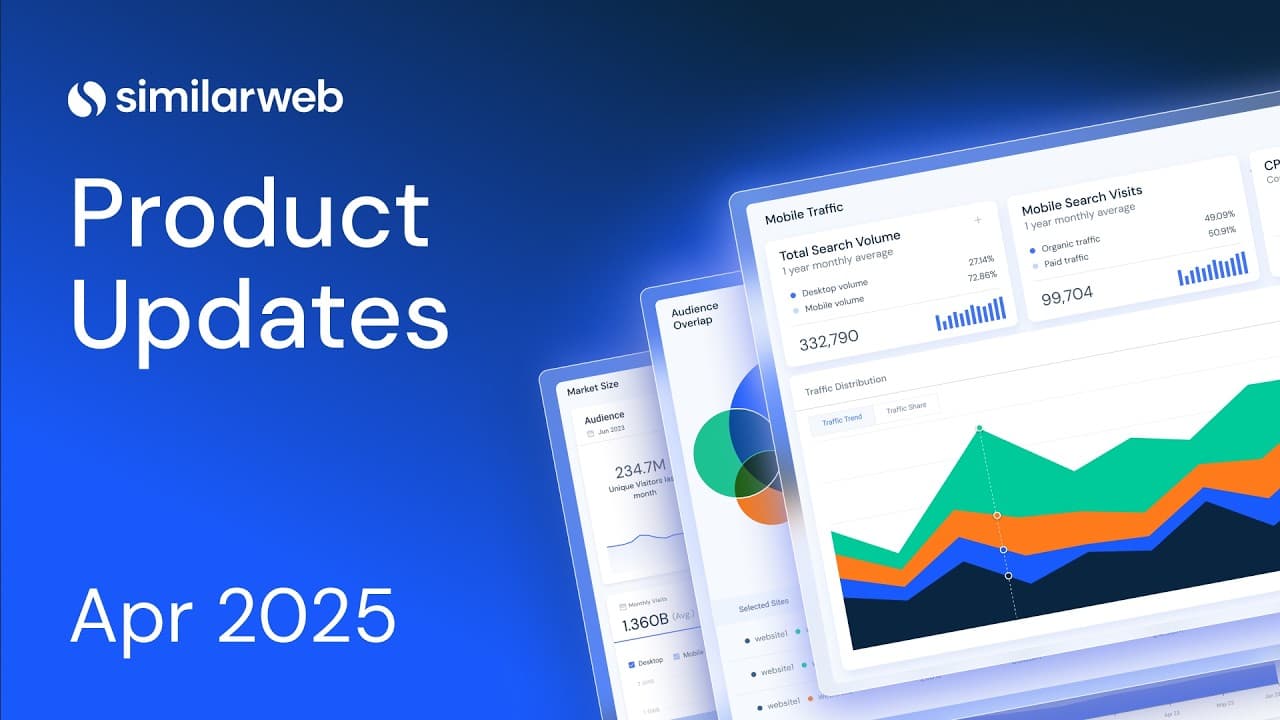 Similarweb Monthly Product Update – Apr 2026