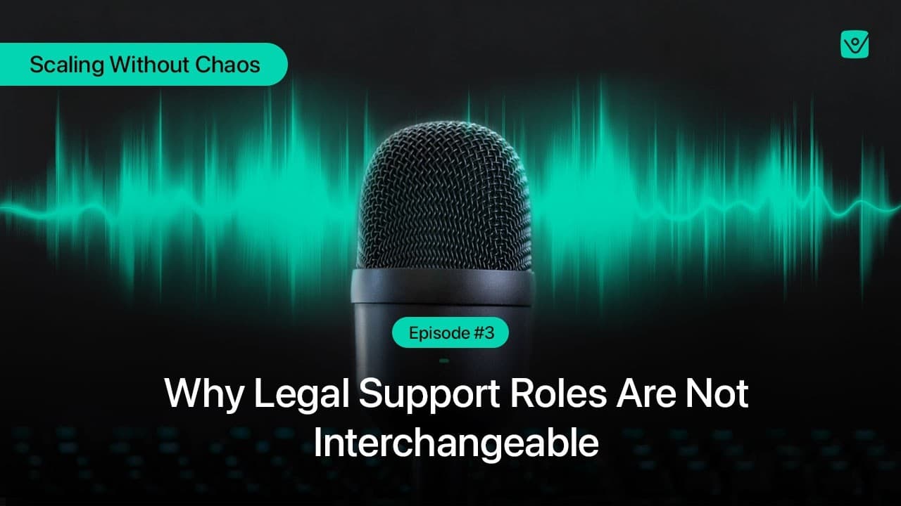 Why legal support roles are not interchangeable inside law firms #VirtualParalegal