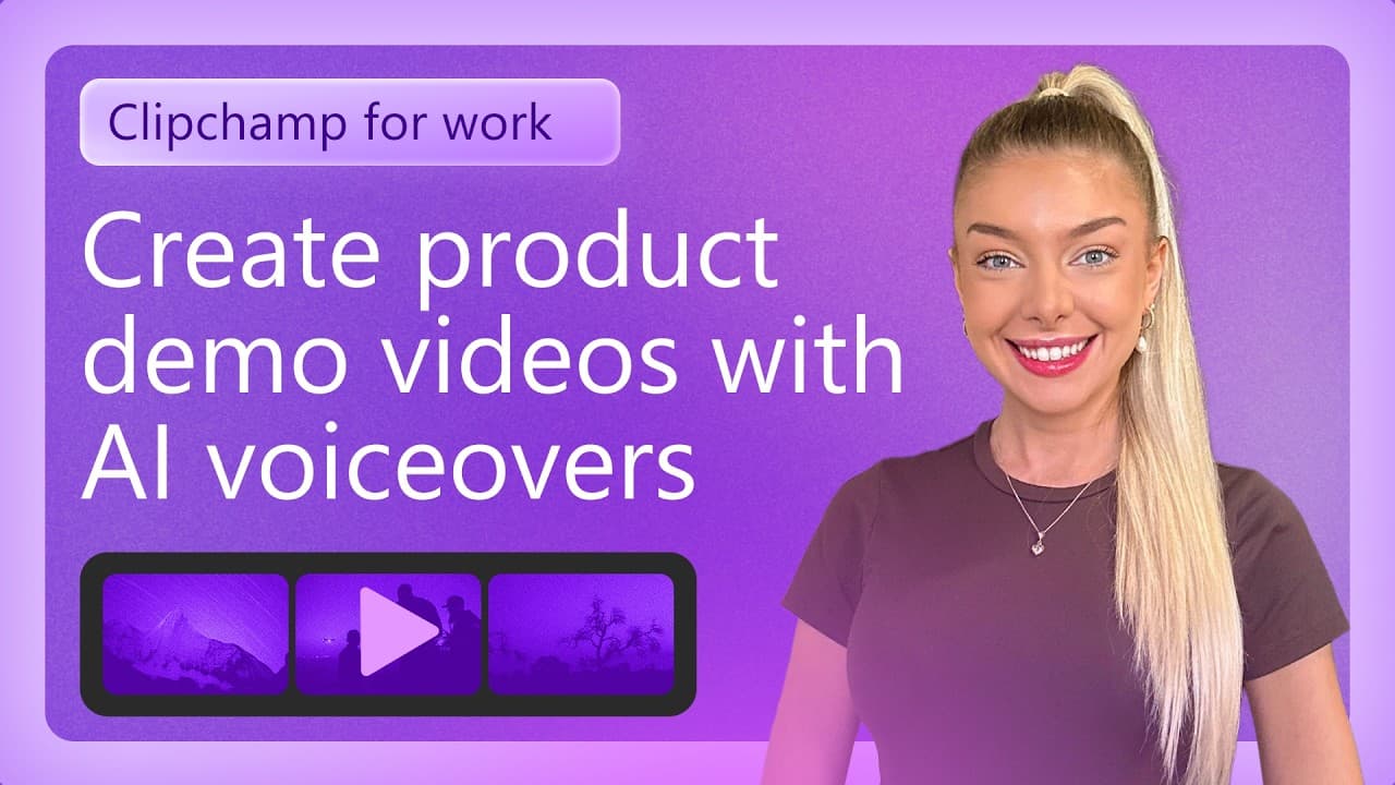 How to make product demo videos with AI voiceovers