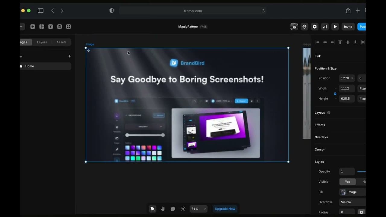 MagicPattern Framer Plugin