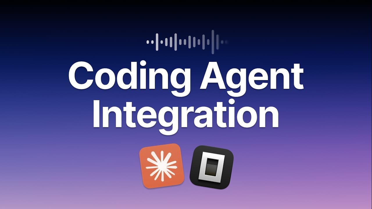 Superwhisper's Agent Integration is Here!