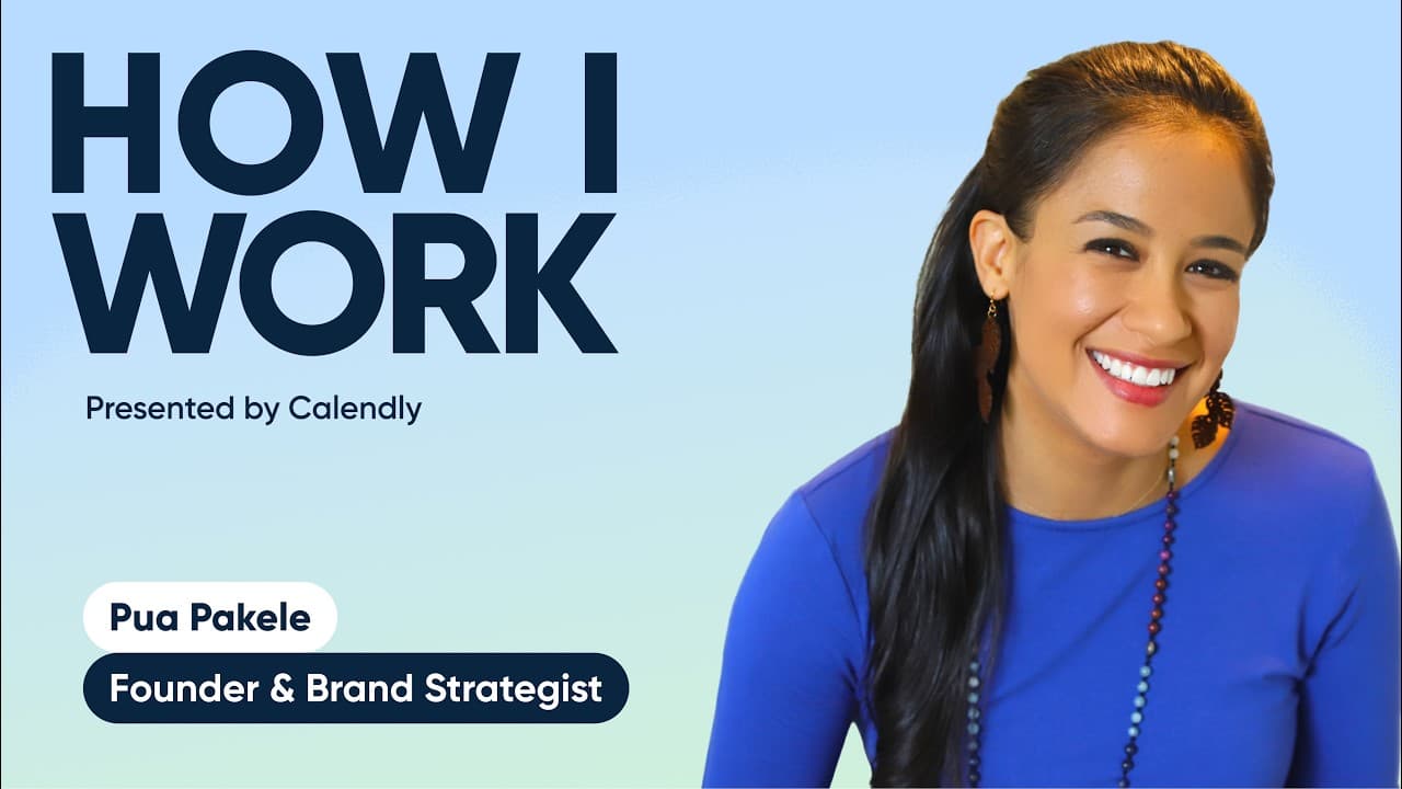 How I Work Live by Calendly | Ep. 001: Pua Pakele