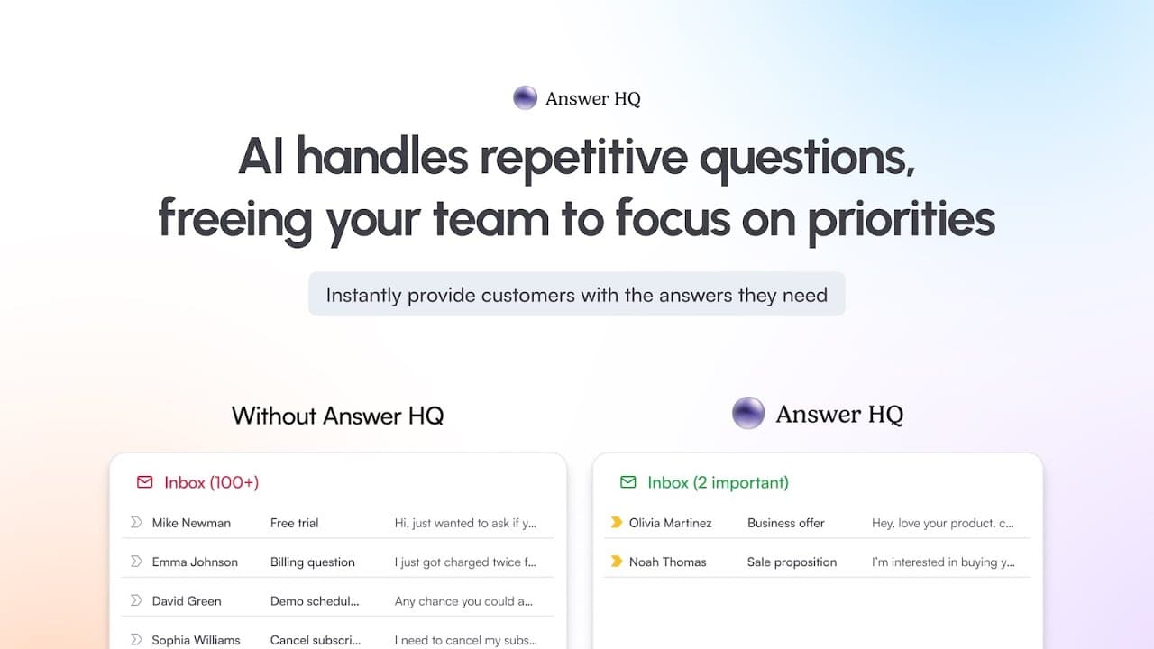 Answer HQ is now live on the Shopify App Store! 🎉