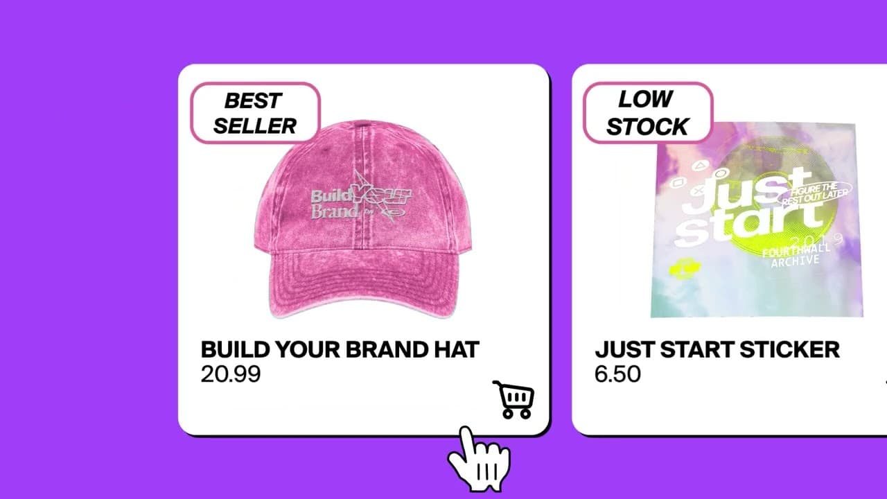 custom badges let you label any offer LIVE, NEW, LIMITED, or your own thing 🏷️