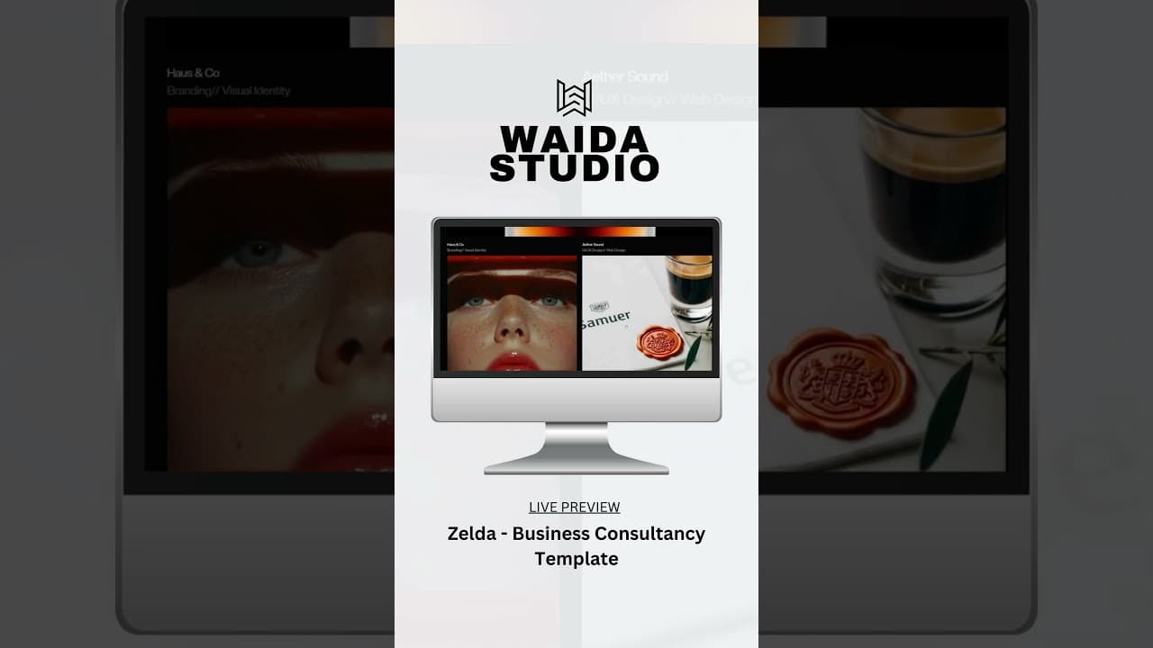 💼 Zelda – Webflow Business Consultancy Template Preview