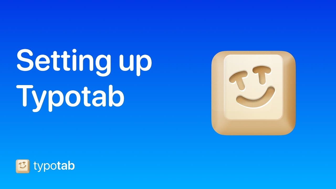 Setting Up TypoTab