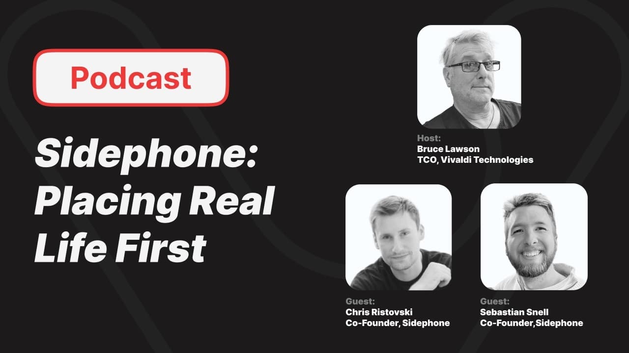 Sidephone: Placing Real Life First