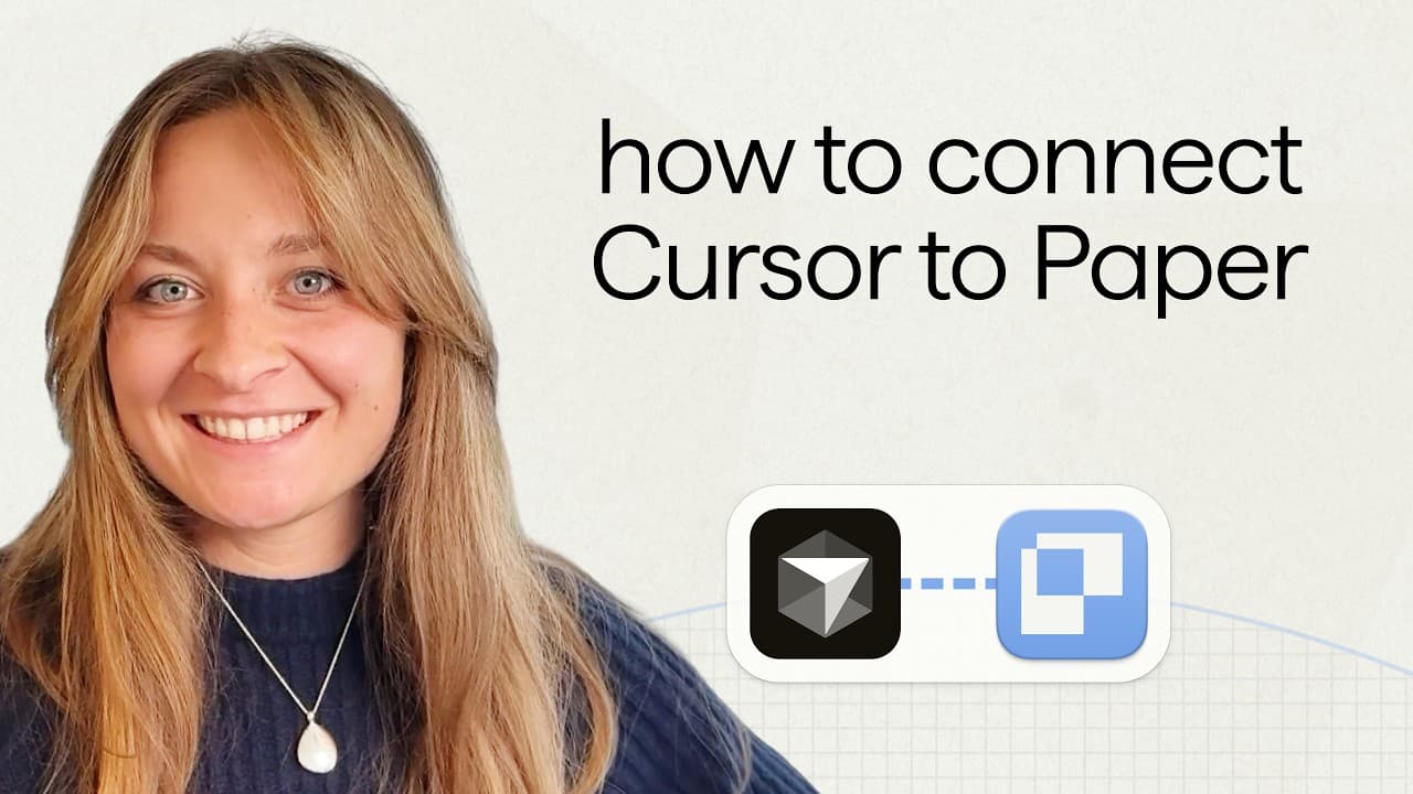 Agent set up: How to connect Cursor to Paper using the Paper MCP server