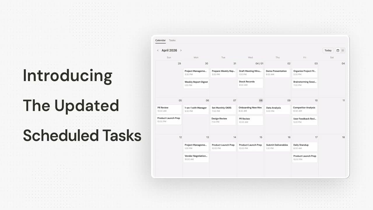 Introducing Scheduled Tasks 2.0