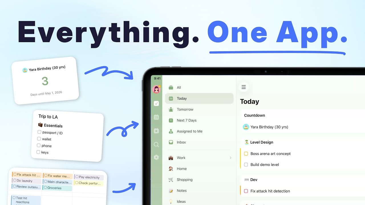My “Everything” App｜Simple Ways to Keep Life Organized