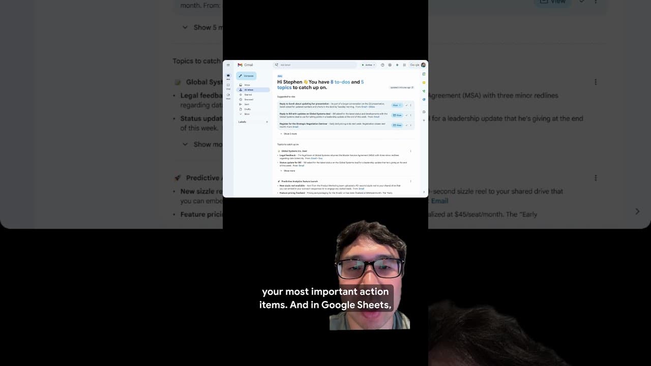 Workspace Intelligence is bringing more context and AI-powered support across Google Workspace 💡