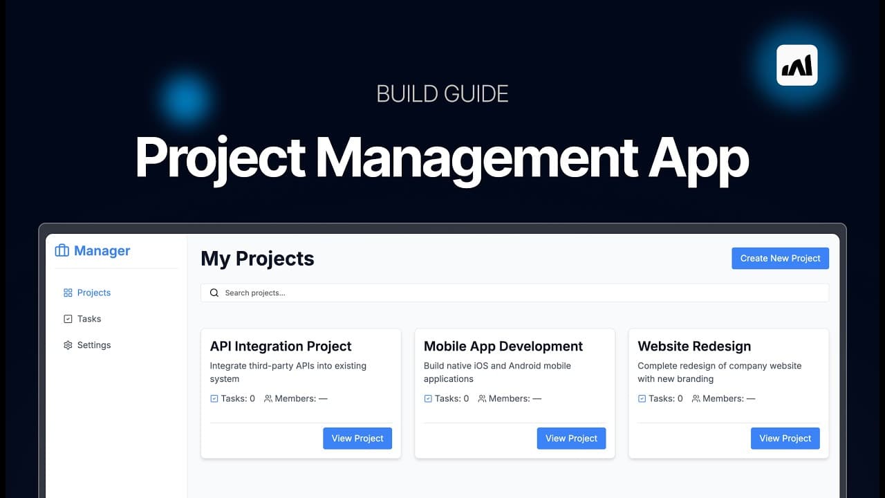 WeWeb Build Guide - Project Management App
