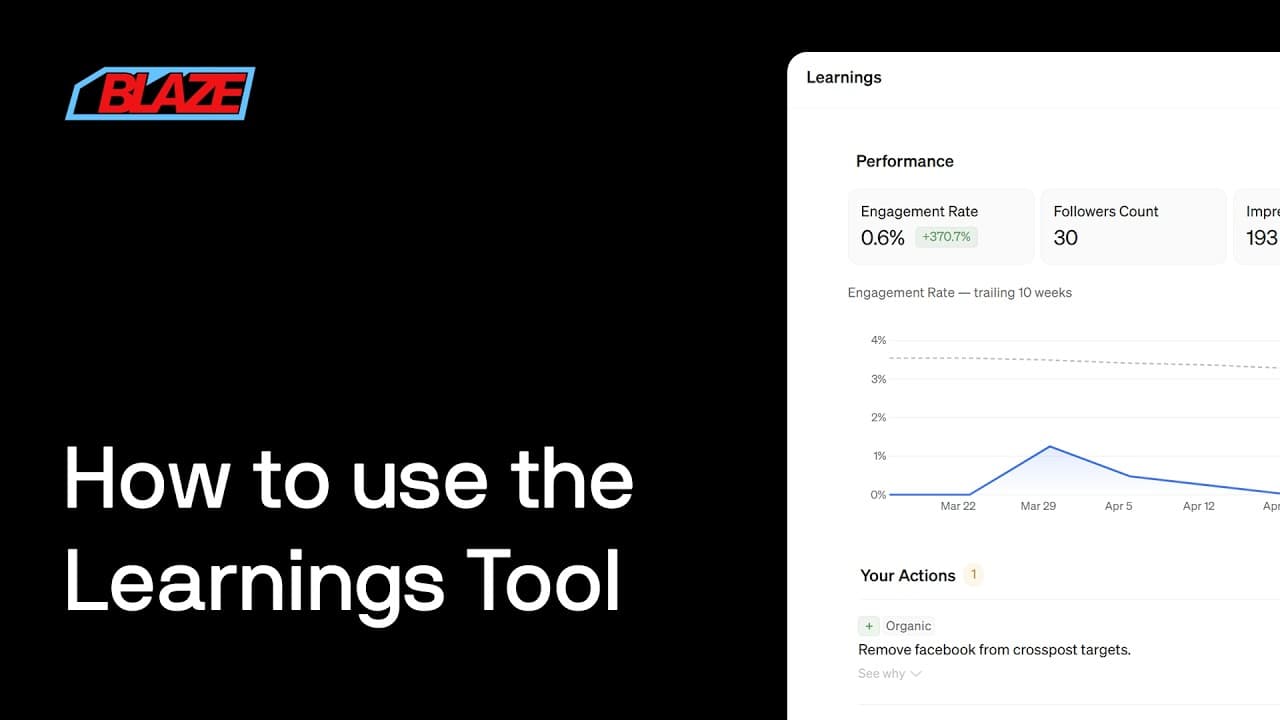 How to use the Learnings tool