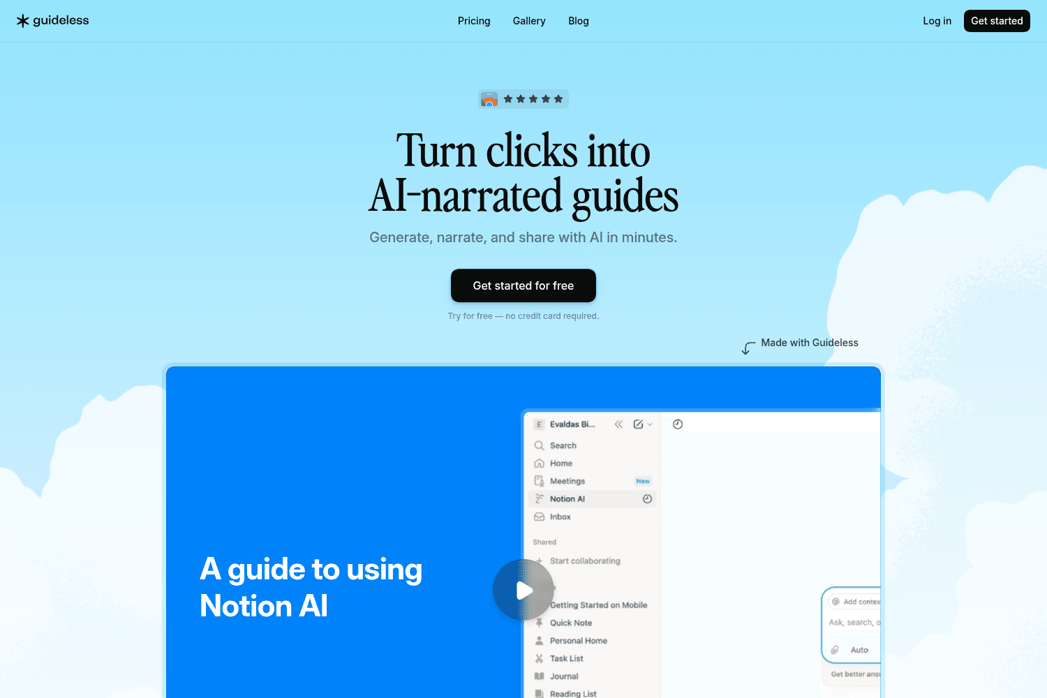 Guideless
