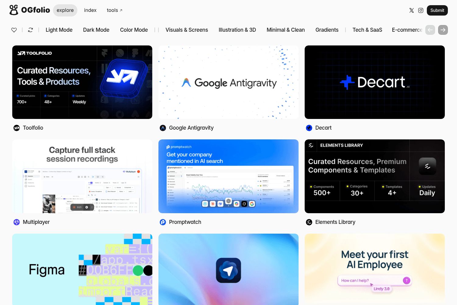 Ogfolio