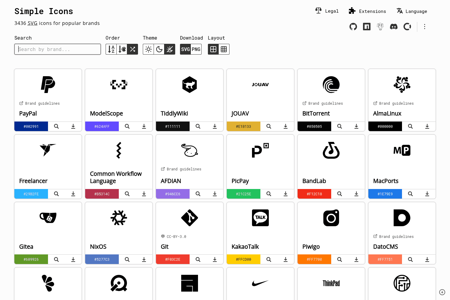 Simple Icons