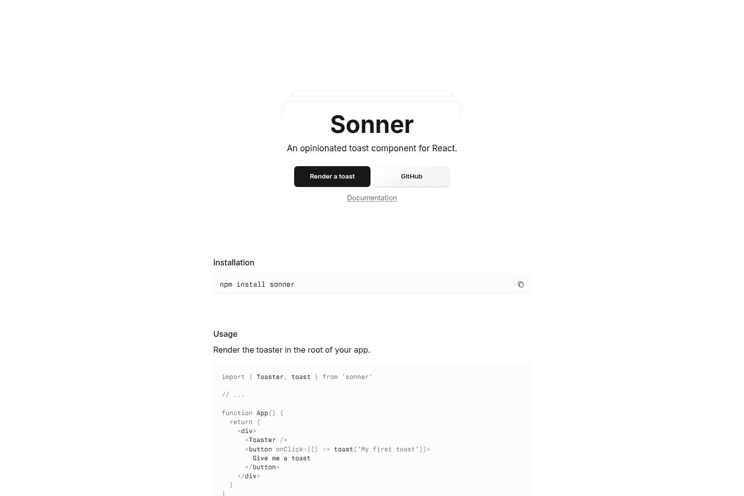 Sonner