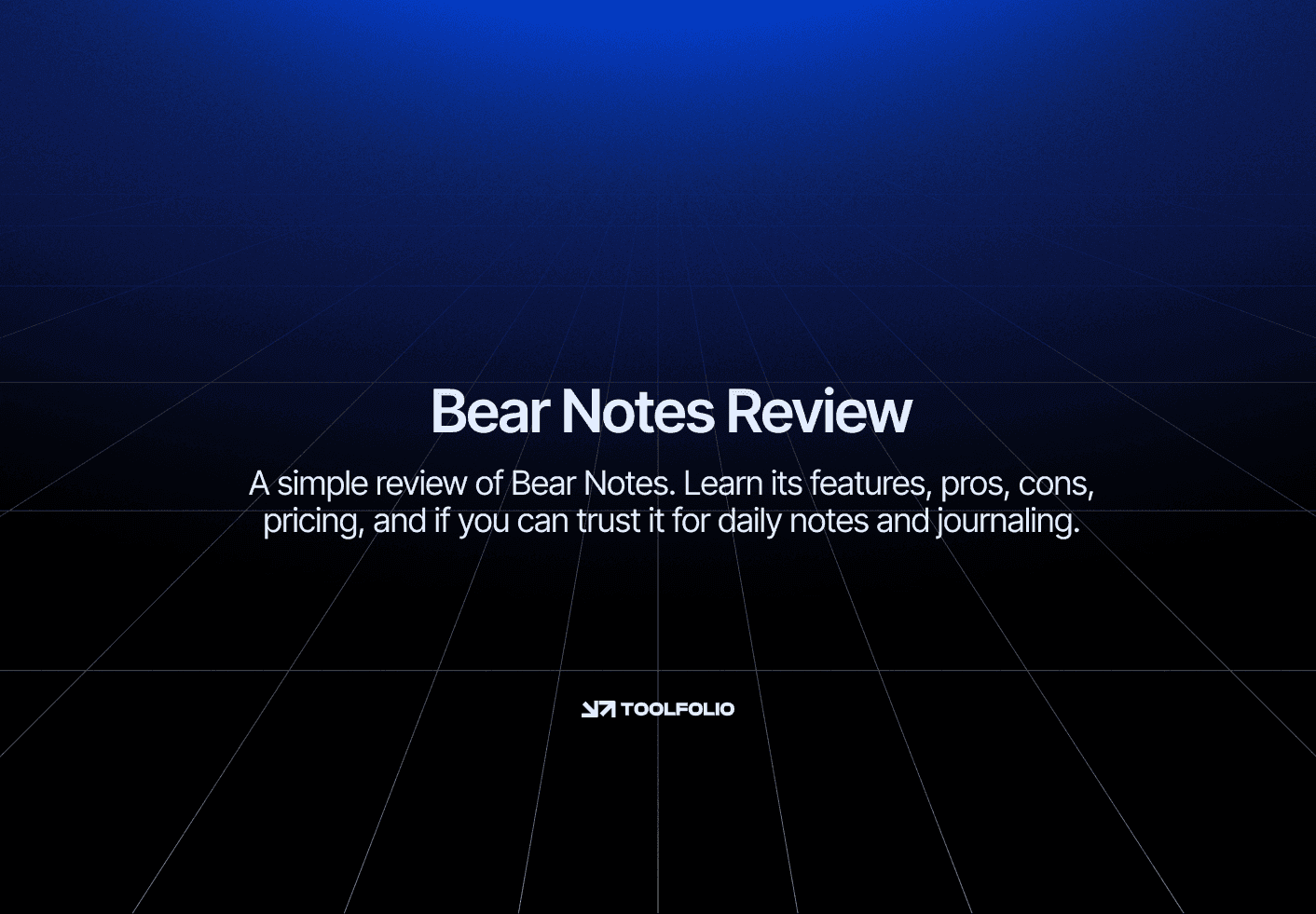 Bear Notes Review