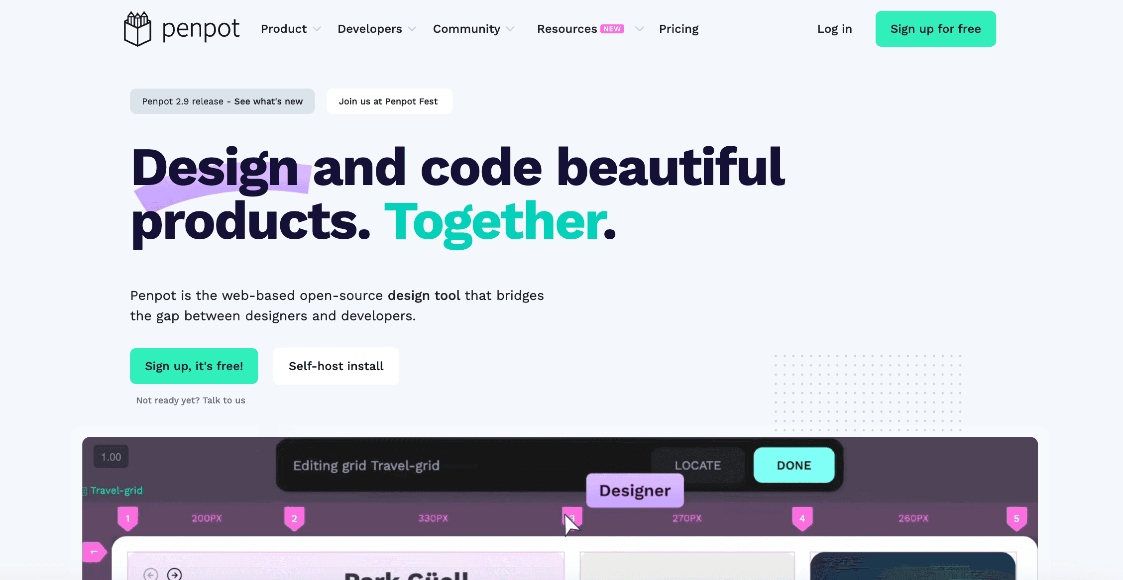 Penpot Open-source figma alternative