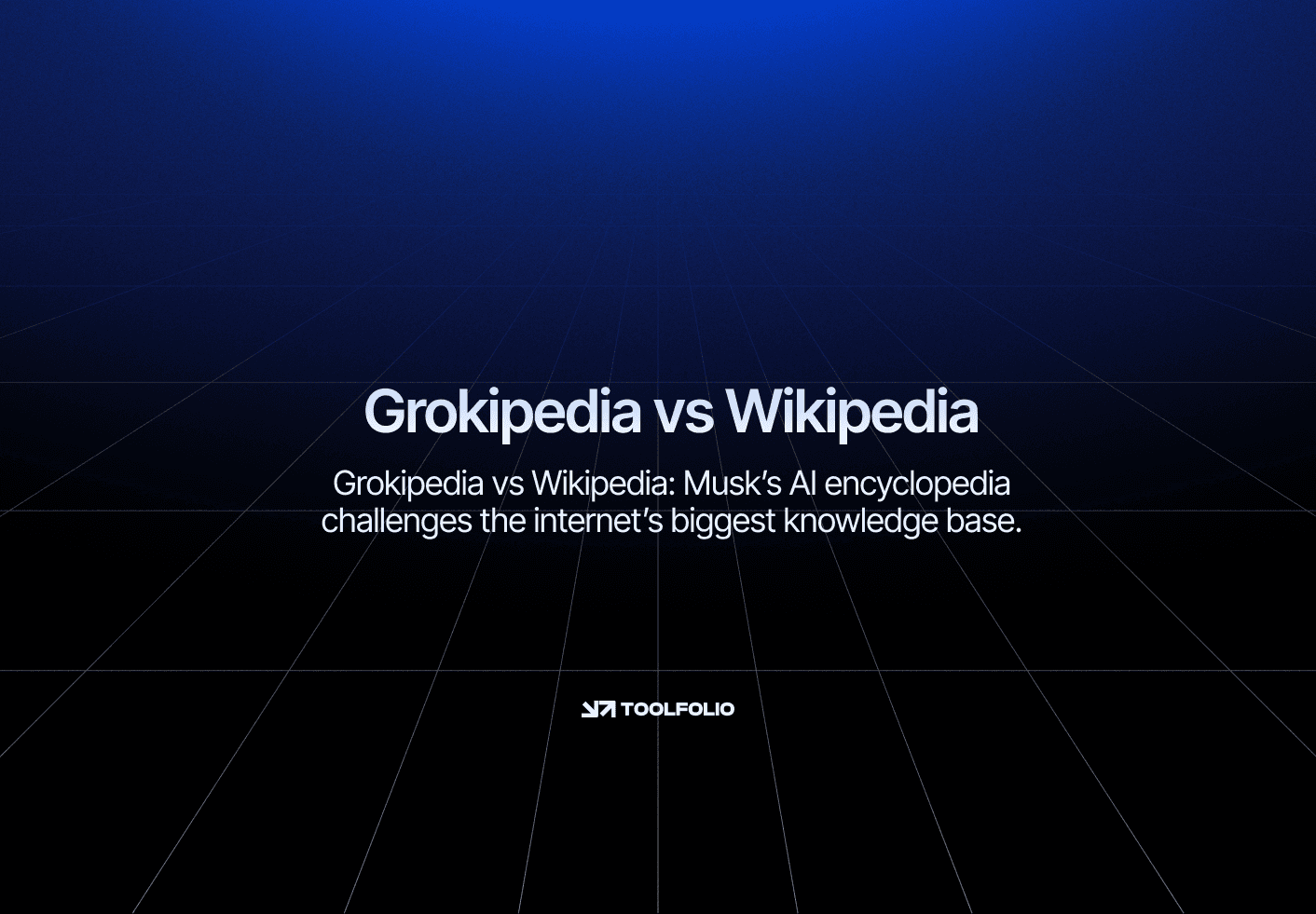 Grokipedia vs Wikipedia