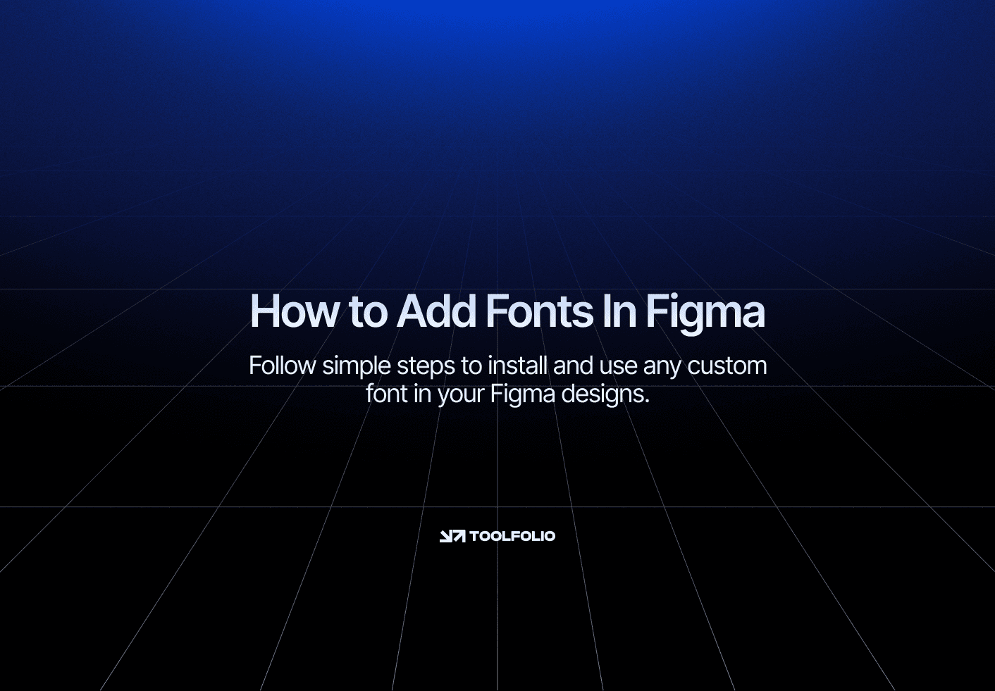 How to Add Fonts in Figma