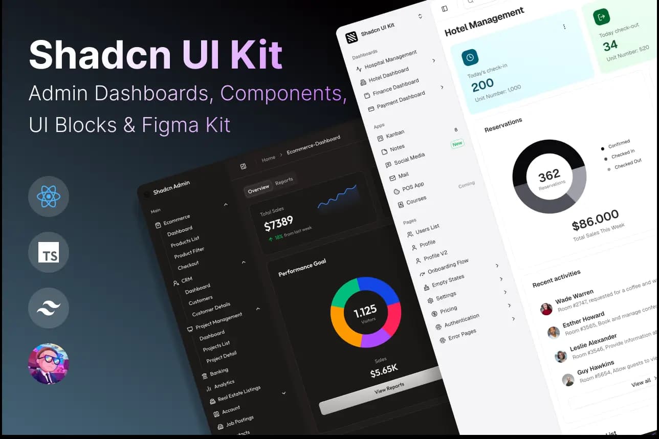 Shadcn UI Kit