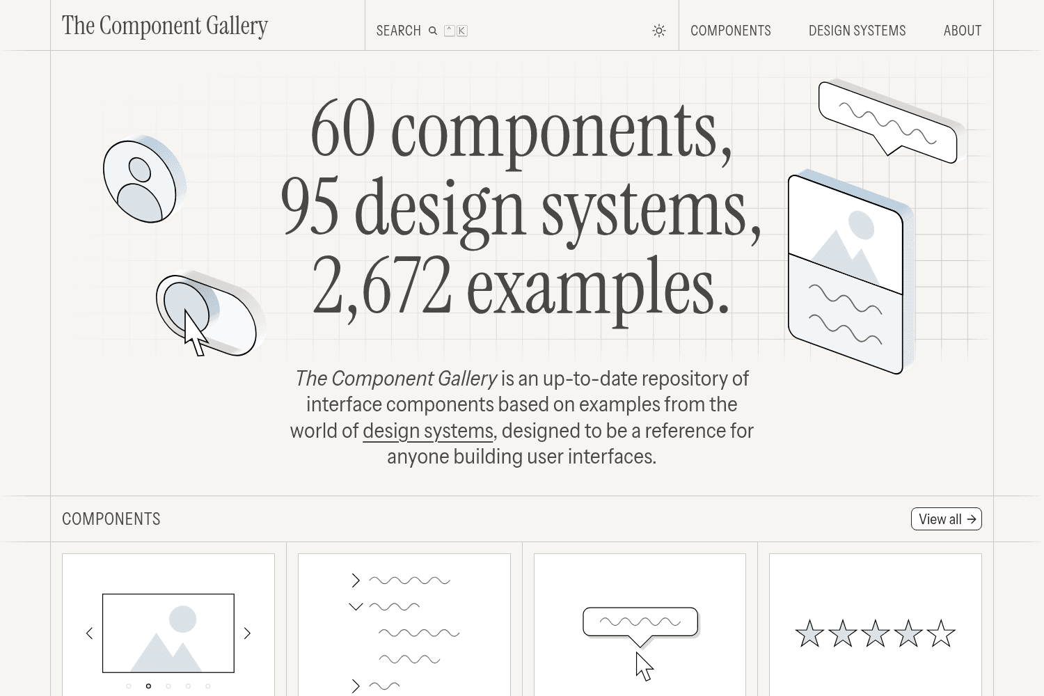 The Component Gallery